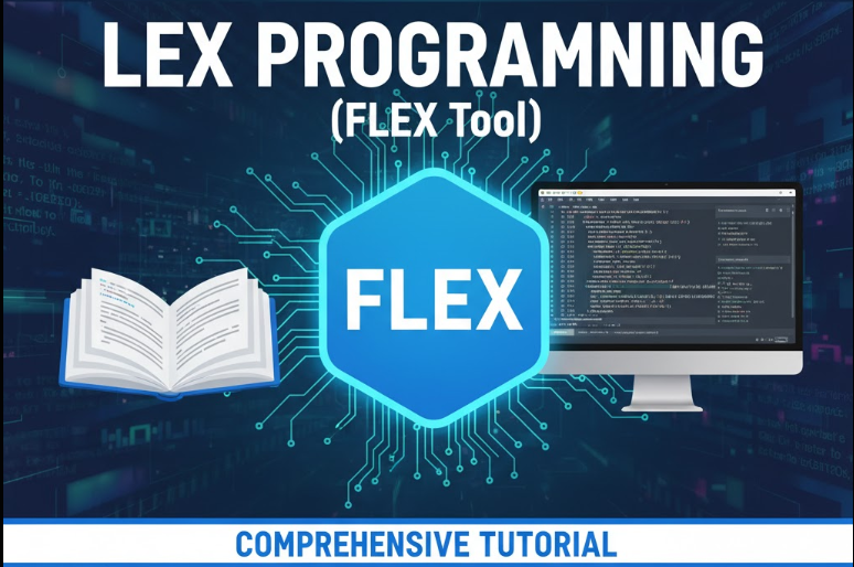 Comprehensive Tutorial on Lex Programming (FLEX Tool)